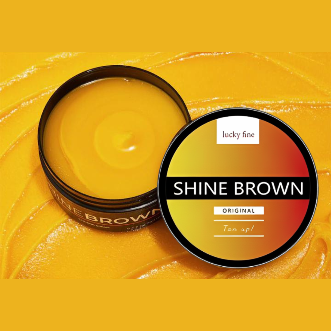 SHINE BROWN Crema bronzanta