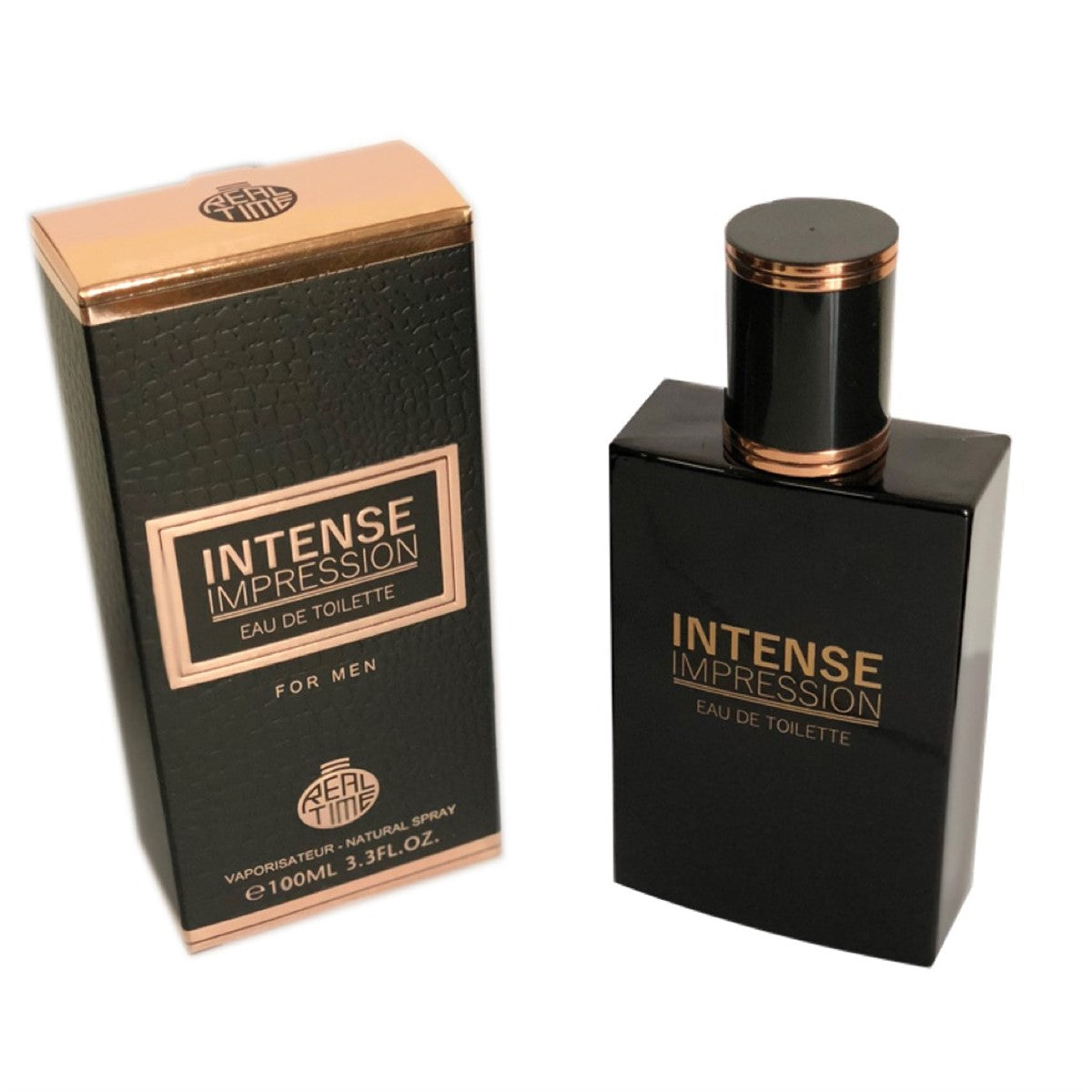 Apa de toaleta pentru barbati Intense Impression, Real Time, 100 ml